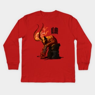 hellboy Kids Long Sleeve T-Shirt